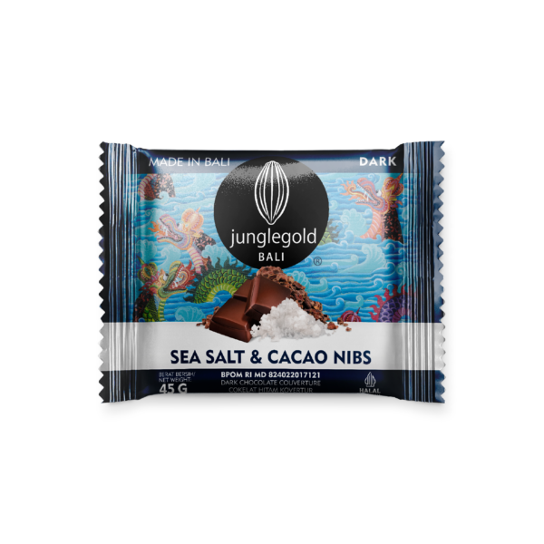 Sea Salt & Cacao Nibs 45g