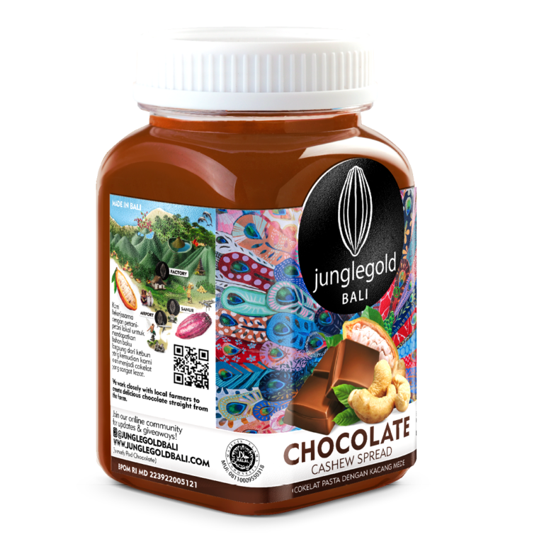Chocolate Cashew Spread 425g by Junglegold Bali